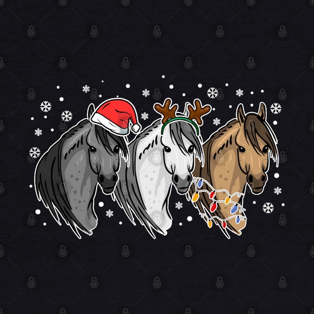 Christmas Horses by KsuAnn